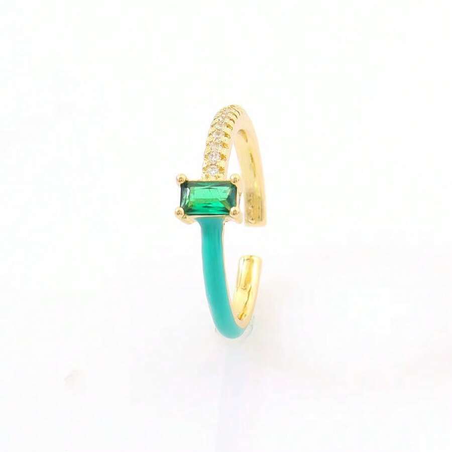 Chroma Sparkle Ring - Green