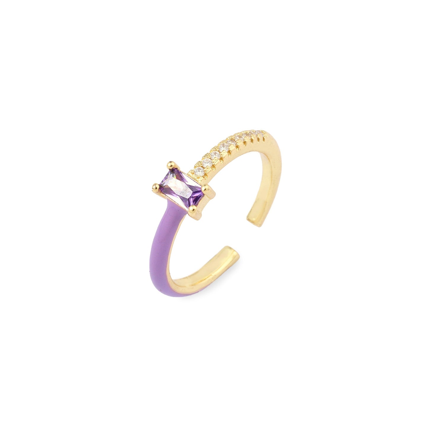 Chroma Sparkle Ring - Lilac