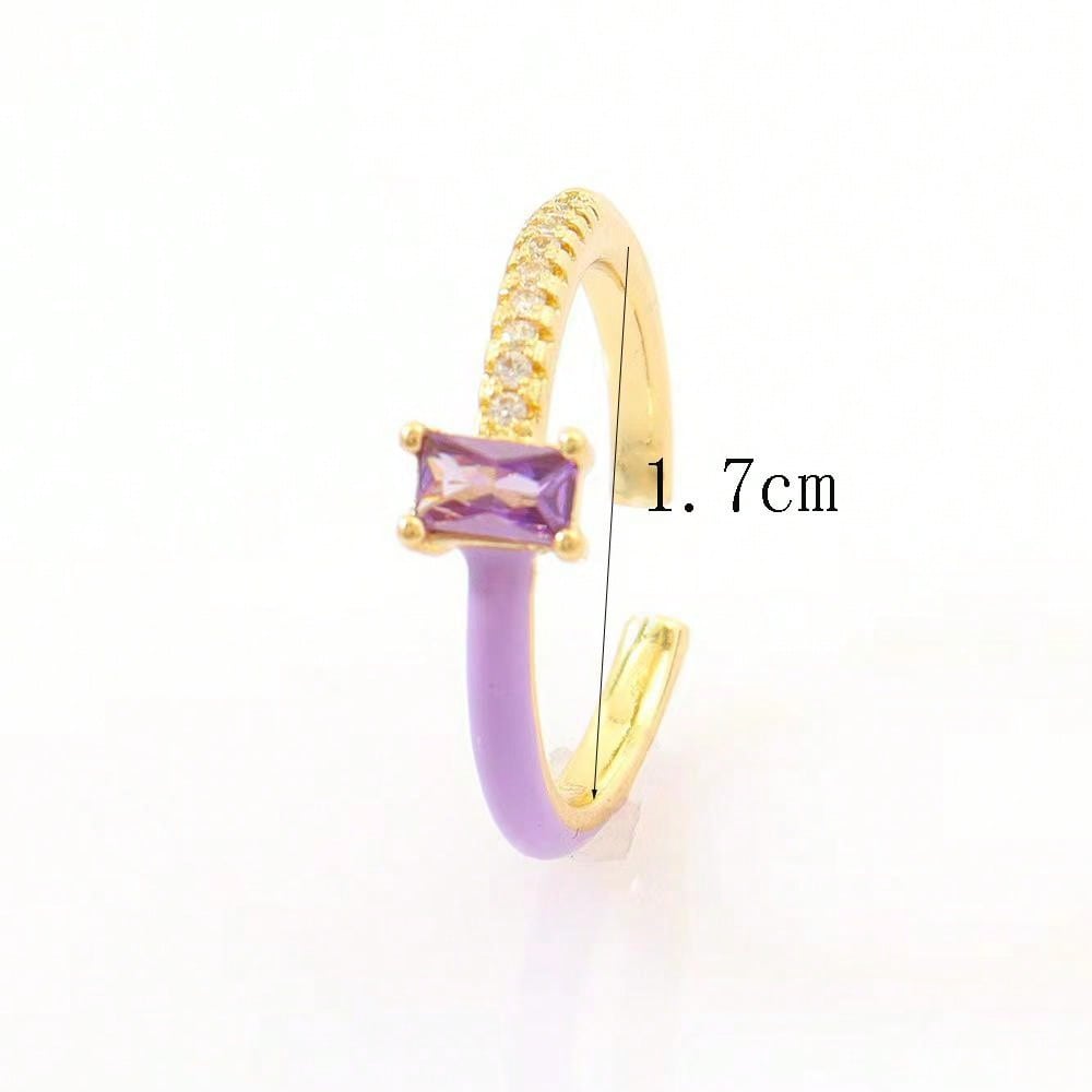 Chroma Sparkle Ring - Lilac