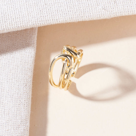 Baroque Gold Ring