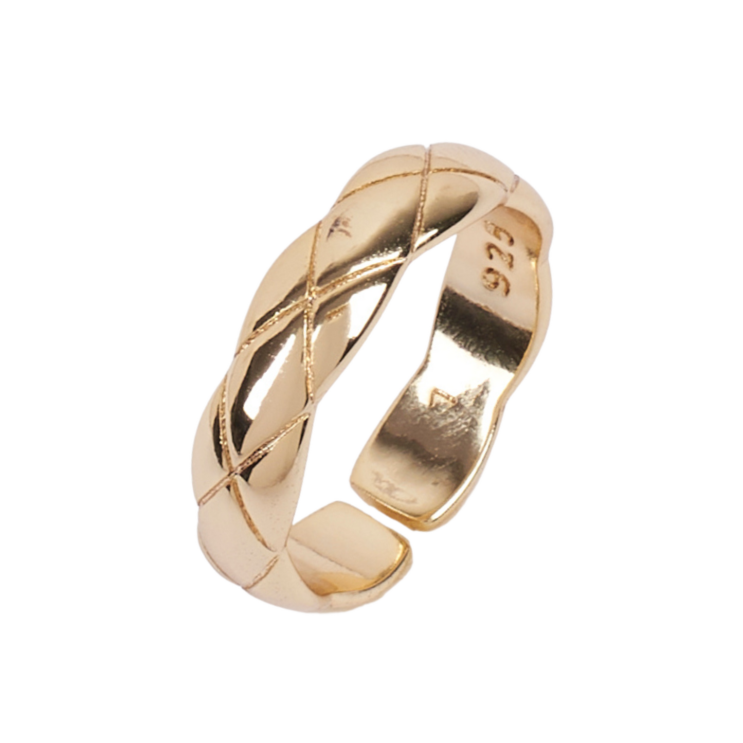 Verben Swirl Gold Ring