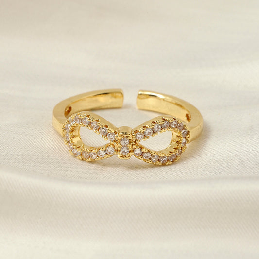 Twyla Inifinity Gold Ring