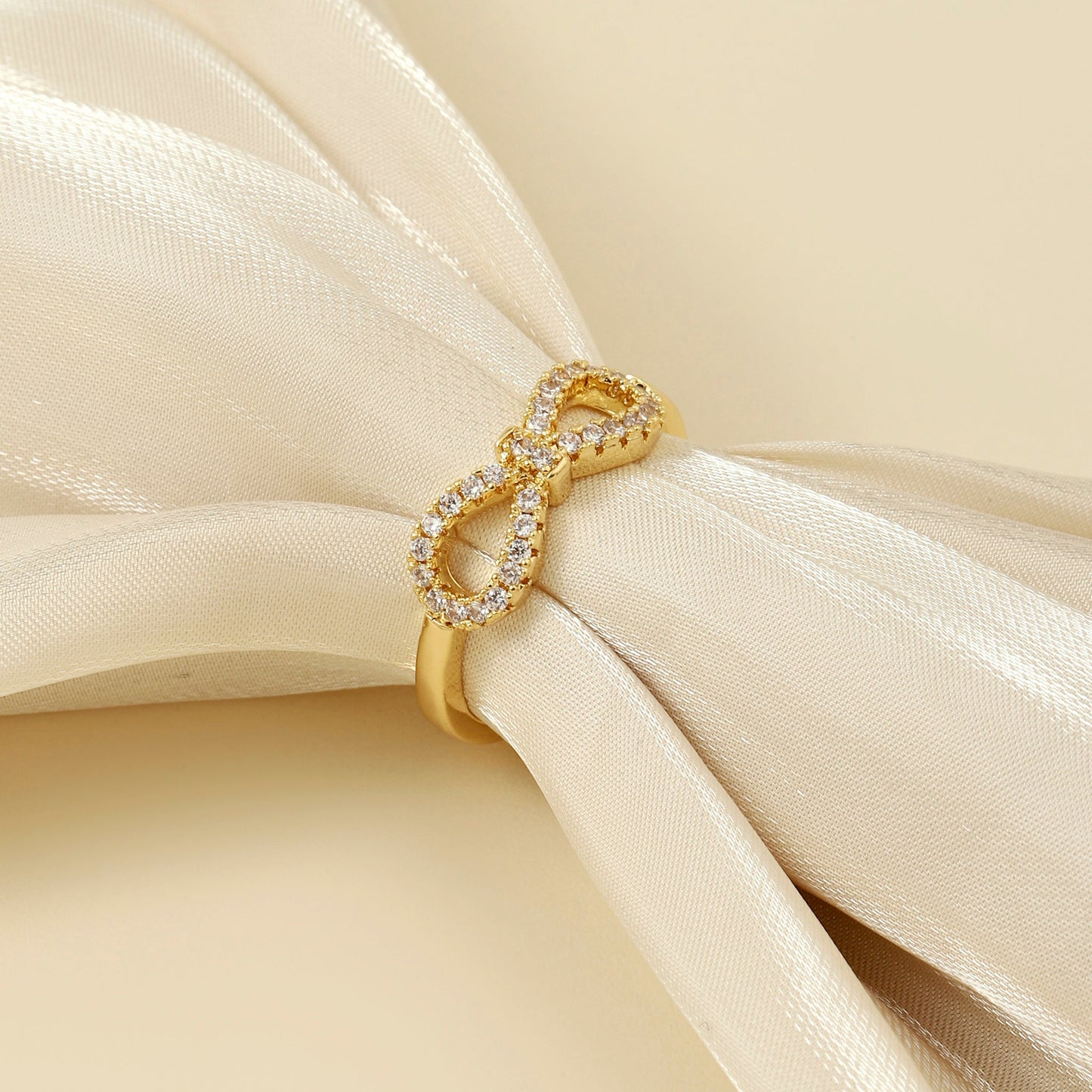 Twyla Inifinity Gold Ring