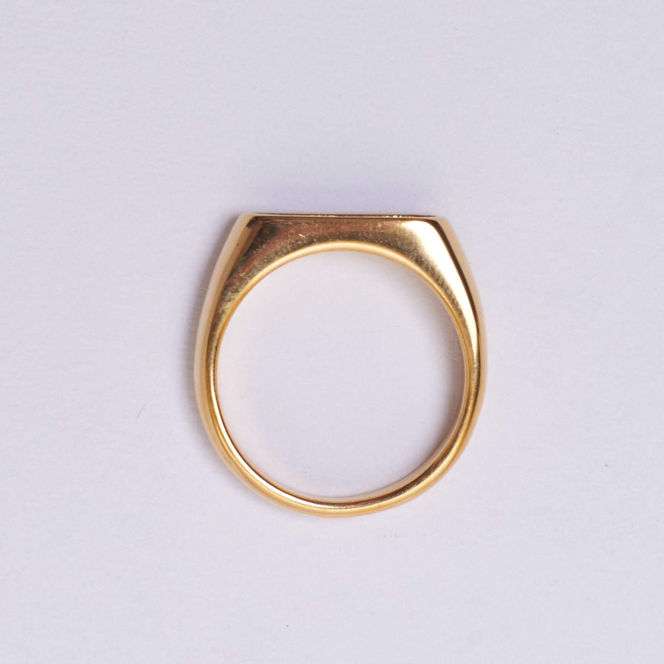 Tribal Gold Black Ring