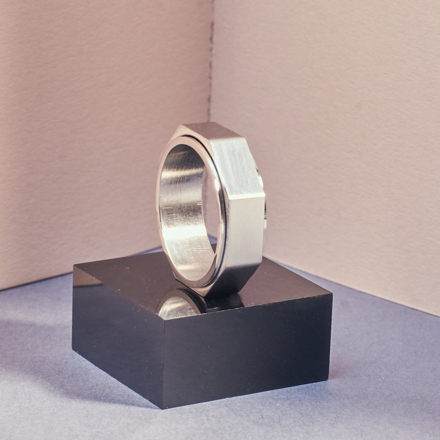 Bolt Silver Ring