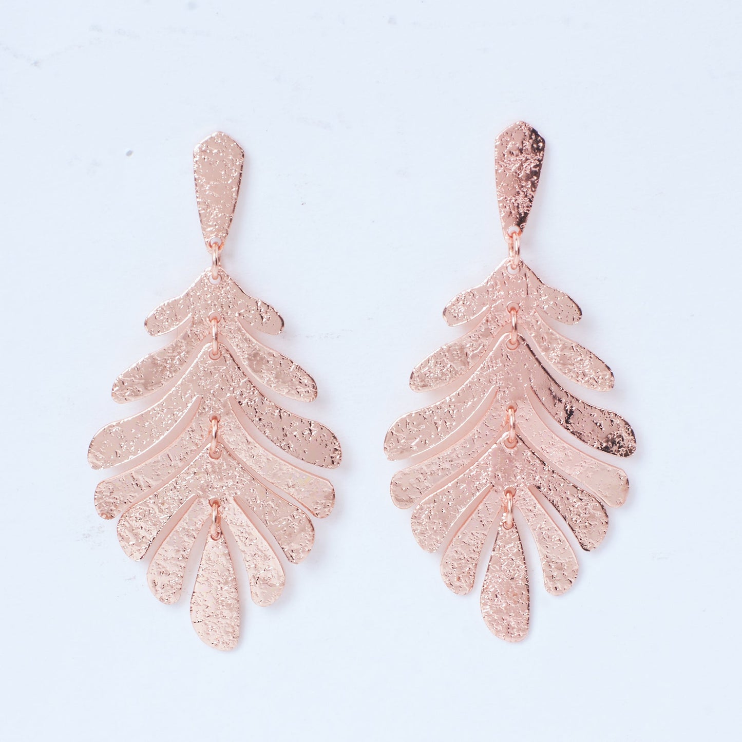 Tropical Glory RoseGold Earring