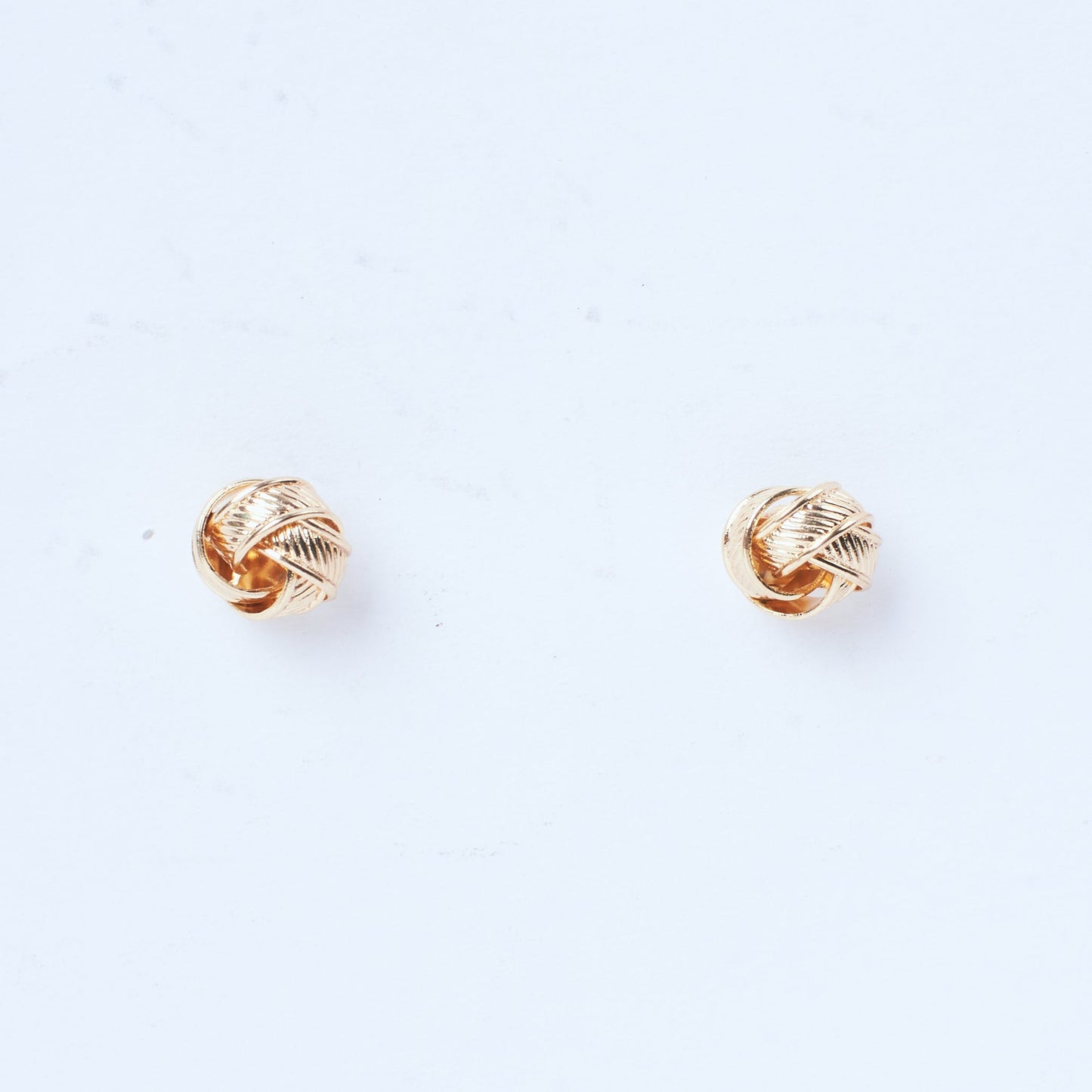 Twist N Turn Gold Earring