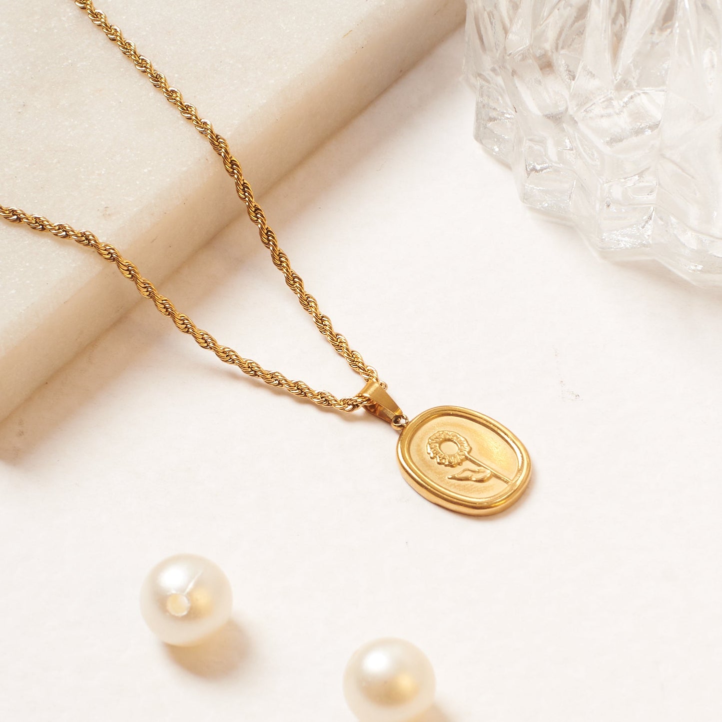 Beloved Bloom Gold Necklace