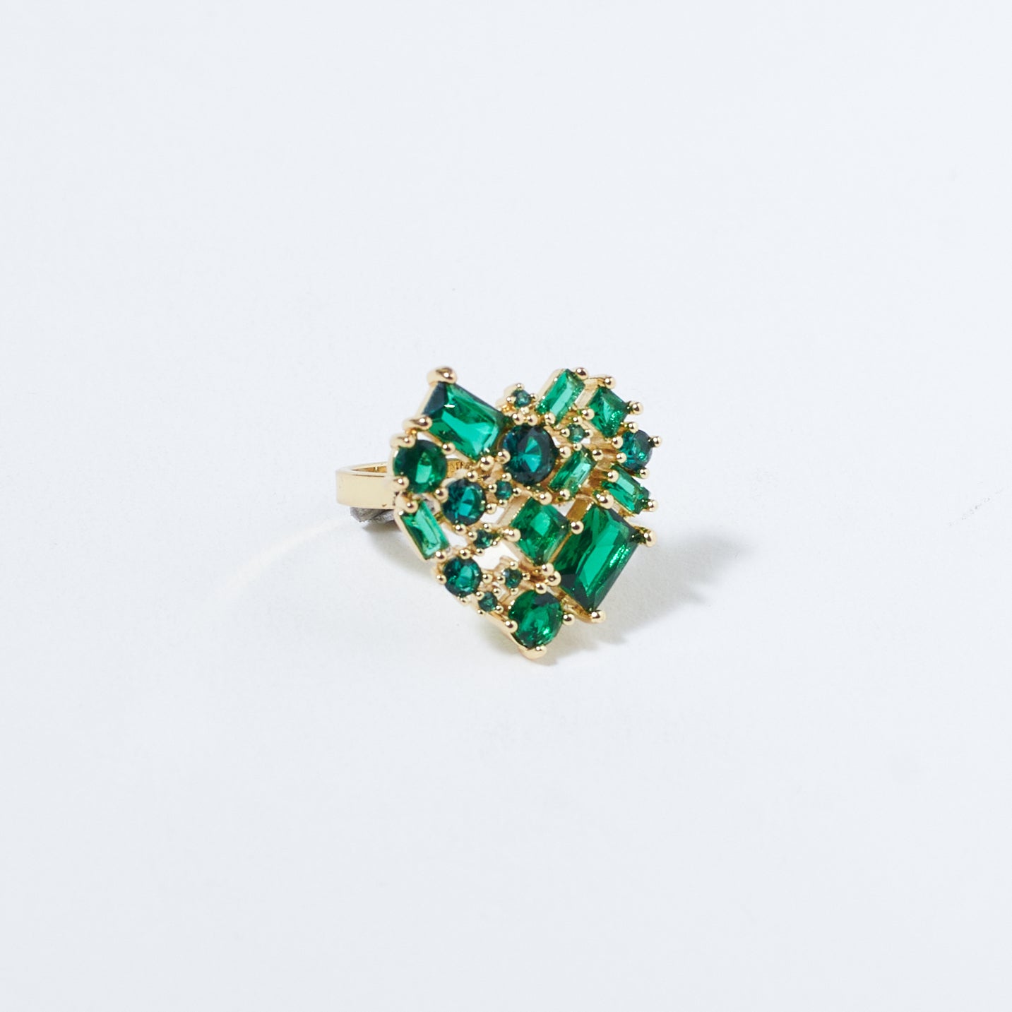 Vibrant Mossy Gem Ring